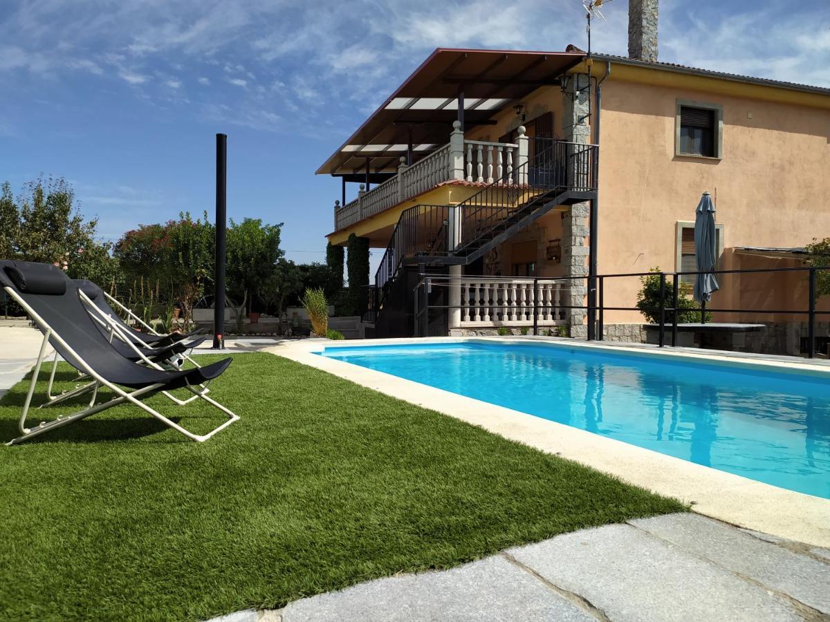 Casa Rural Mi Descanso Valdefuentes de Sangusin ภายนอก รูปภาพ